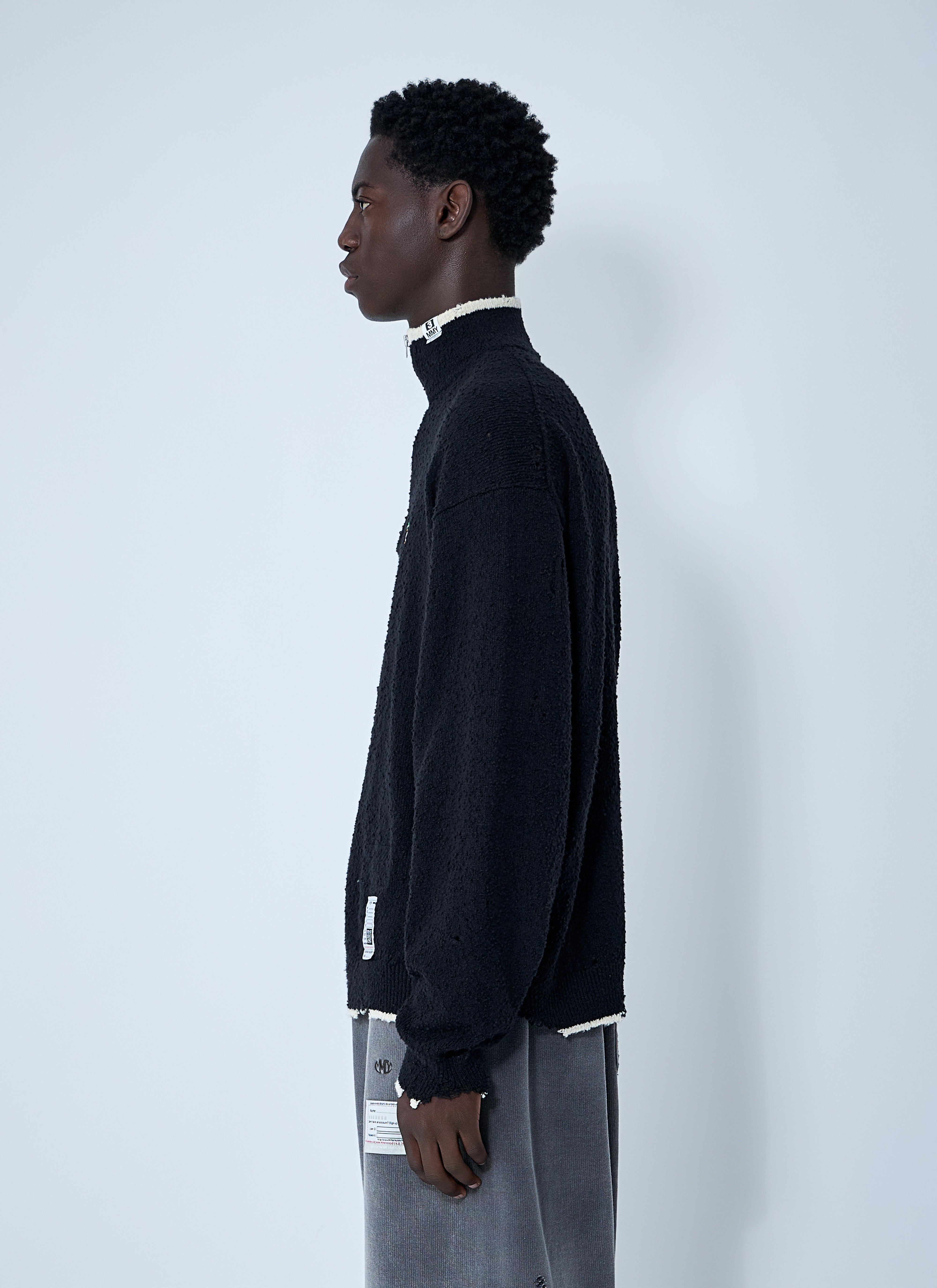 Maison Mihara Yasuhiro Men Distressed Sweater - 3