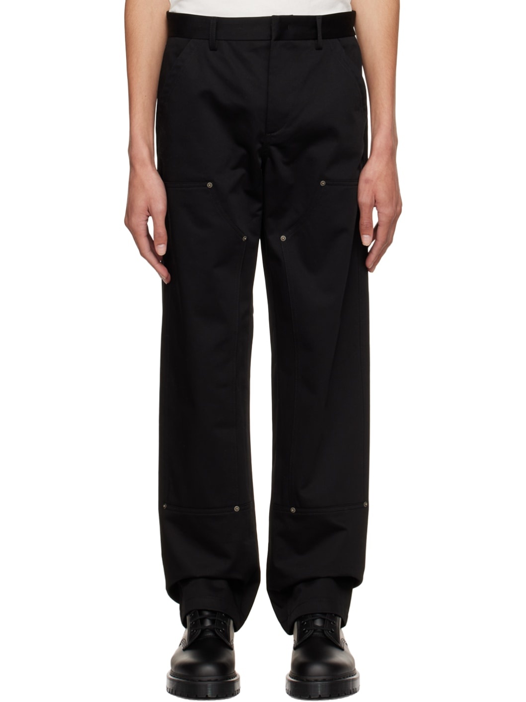 Black Workmen Trousers - 1