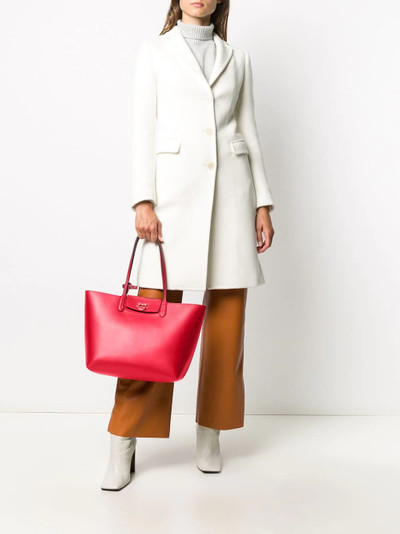 Salvatore Ferragamo Gancini leather tote bag outlook