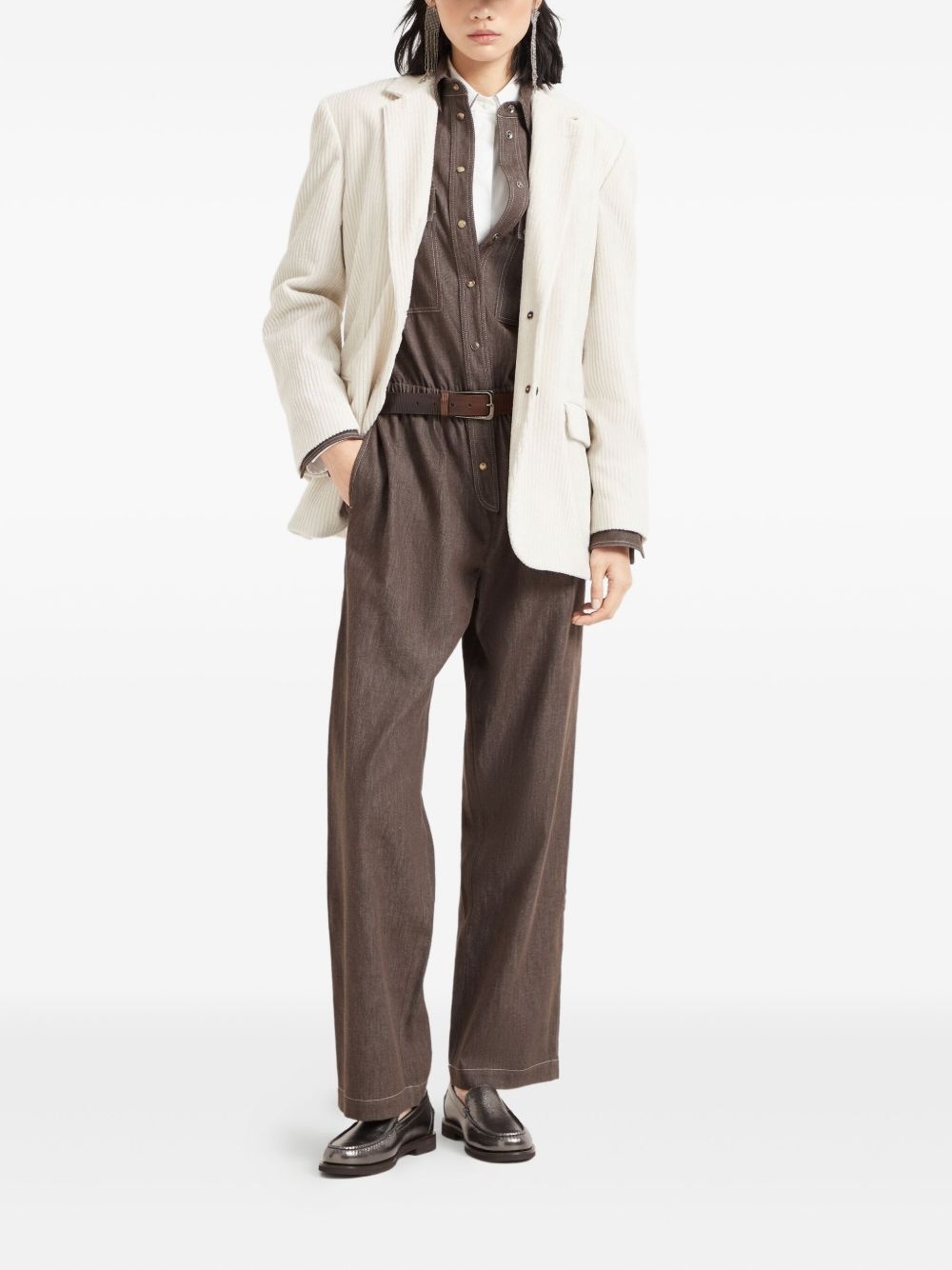 corduroy blazer - 2