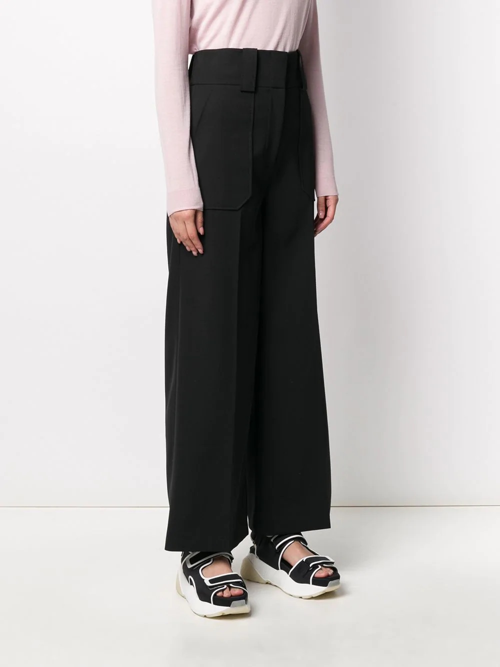 wide-leg trousers - 3