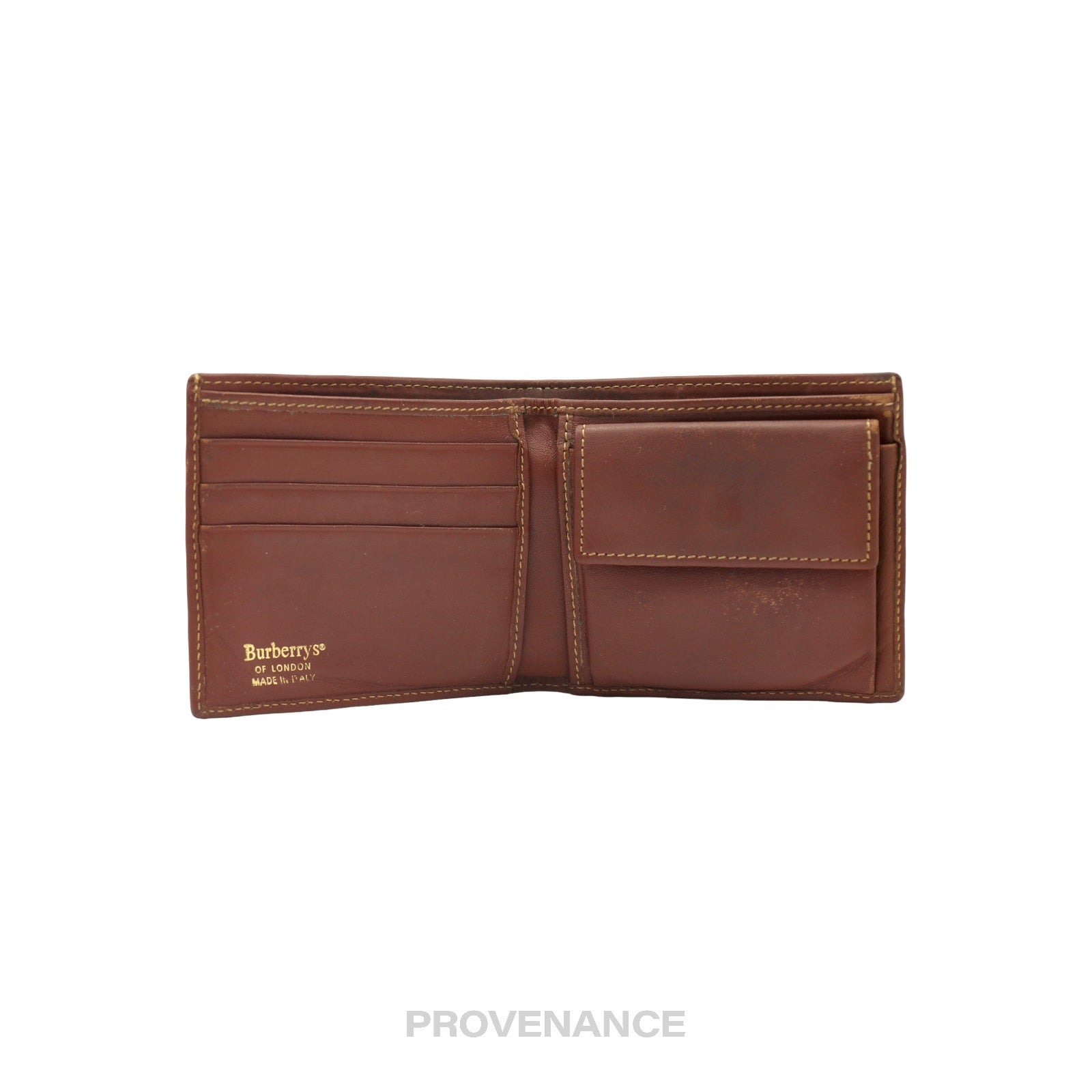 Burberry Bifold Wallet - Nova Check Brown - 5