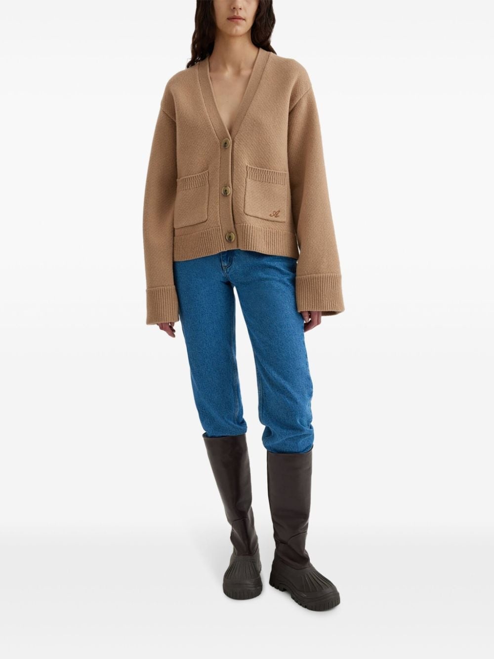 Memory wool cardigan - 2