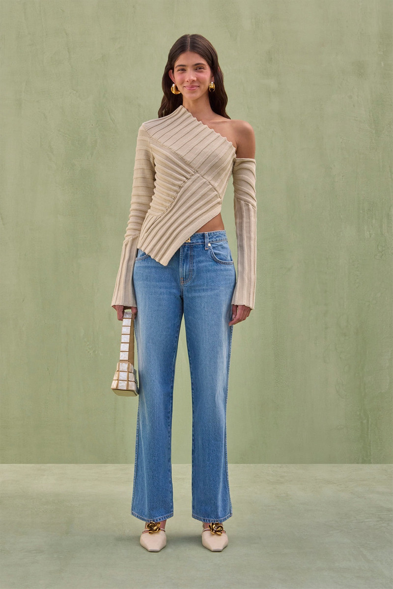 Cult Gaia JAIDAN KNIT TOP outlook