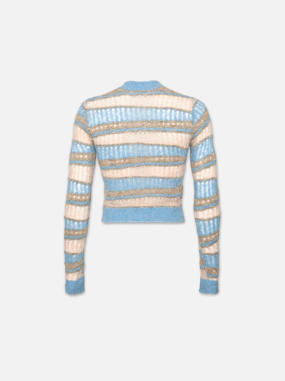 Stitch Mix Crew in Light Blue Multi - 4