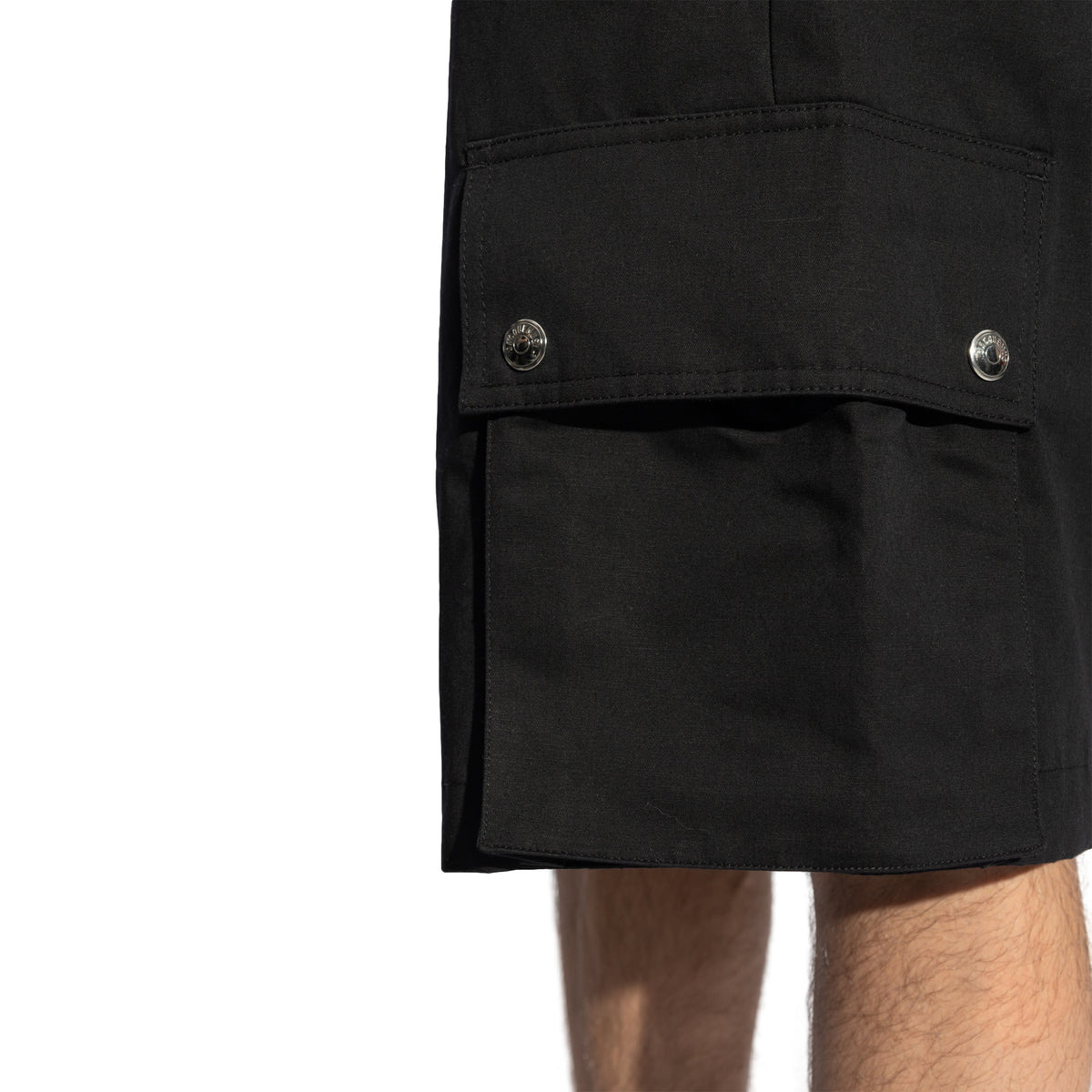 THE CARGO BERMUDA SHORTS (BLACK) - 2