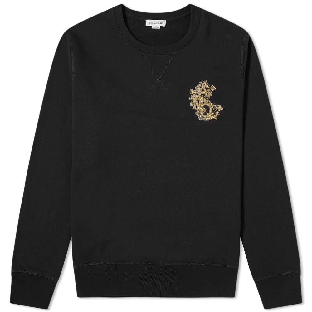 Alexander McQueen AMQ Skull Ivy Crew Sweat - 1