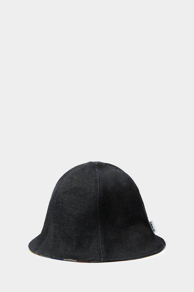 BELLIDENTRO REVERSIBLE BUCKET / denim multicolor 1
