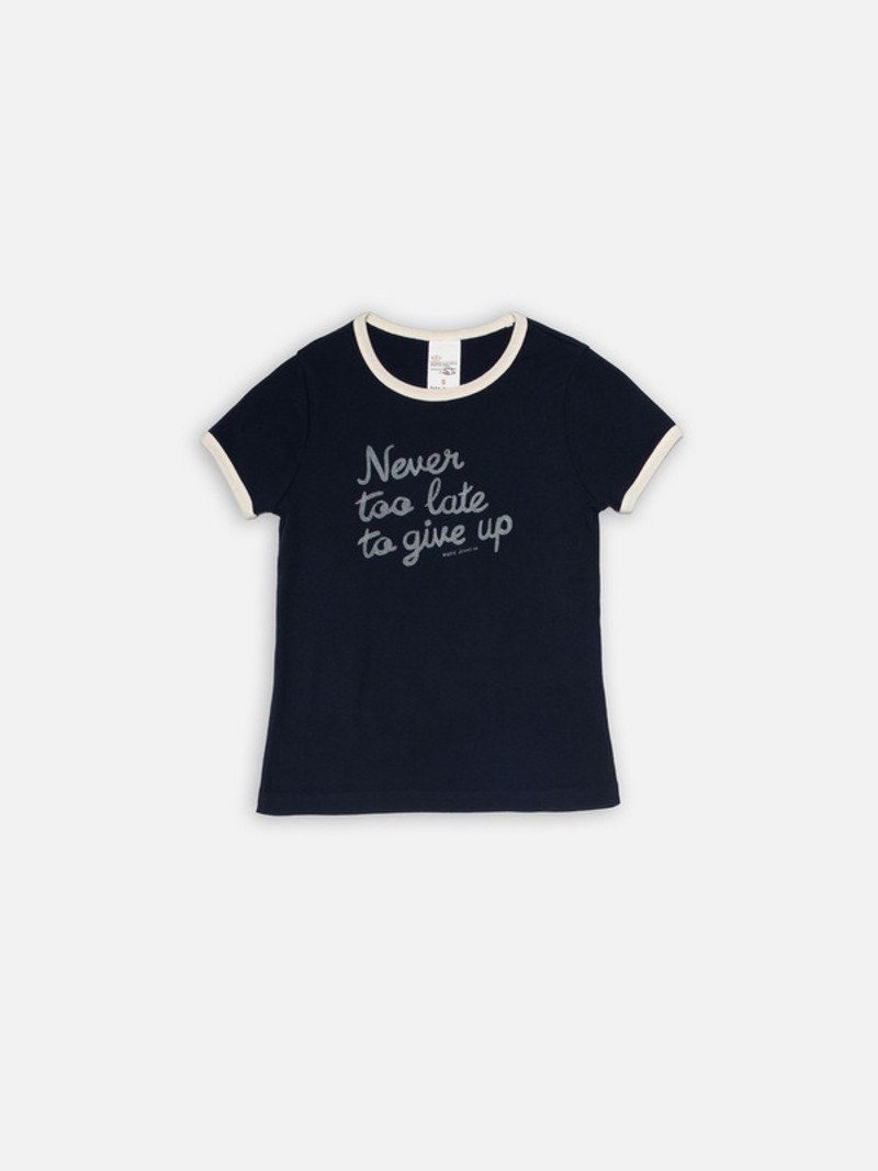 Eve Ringer Too Late T-Shirt Blueberry 1