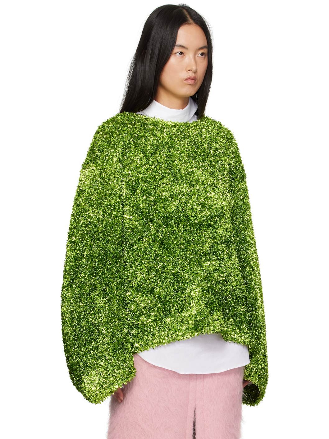 Green Tinsel Sweater - 2