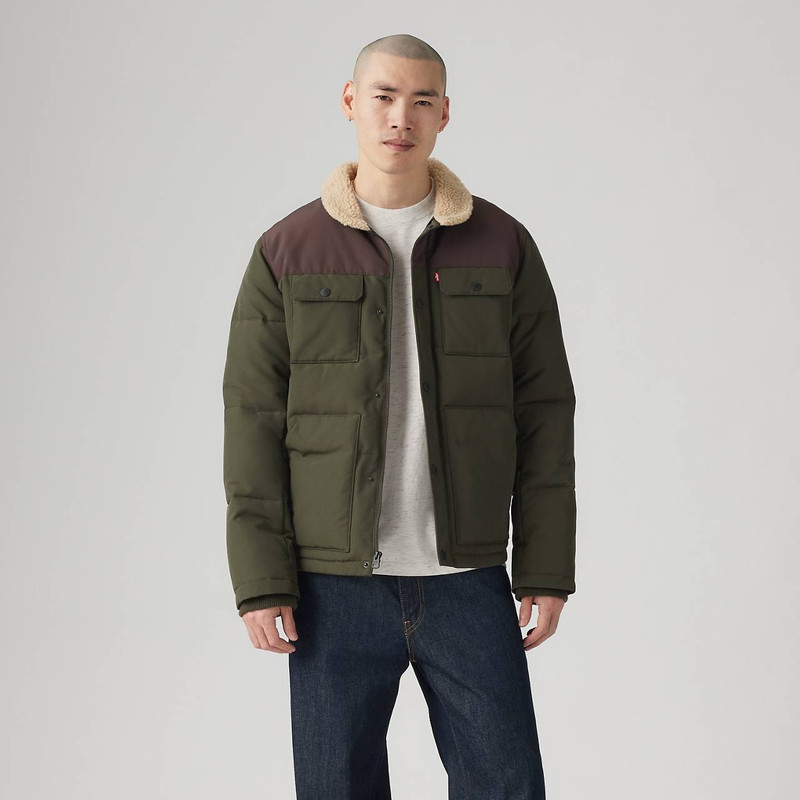 QUILTED WOODSMAN PUFFER JACKET 2