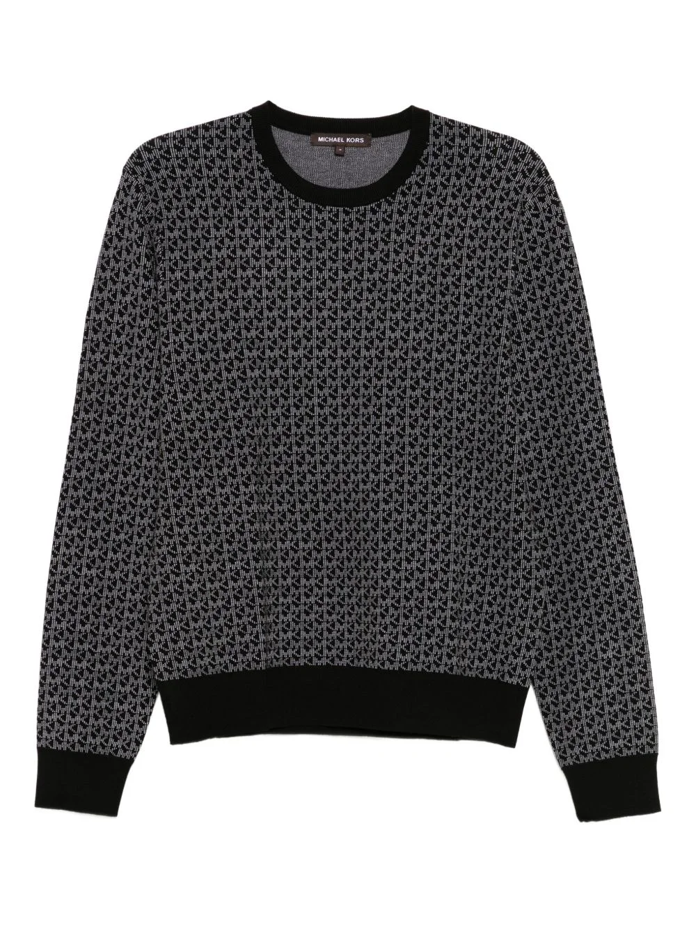 all-over logo print sweatshirt - 1