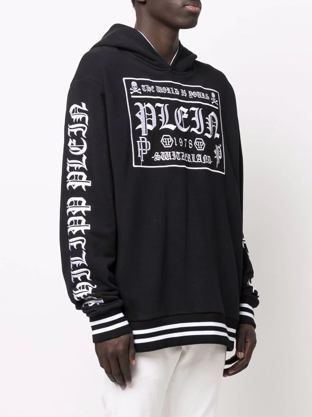 logo-print pullover hoodie - 4