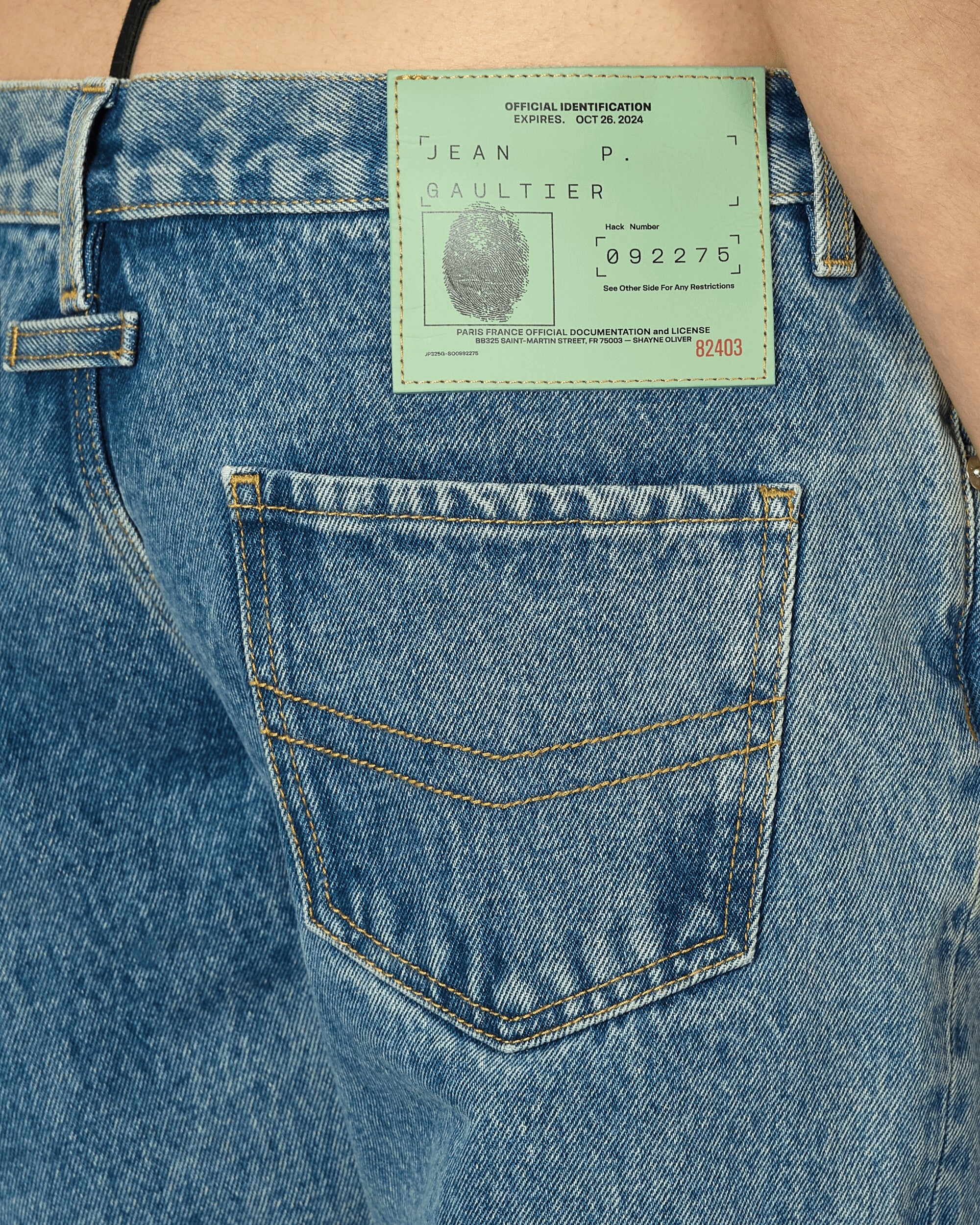 Shayne Oliver Skinny Jeans Light Blue - 5