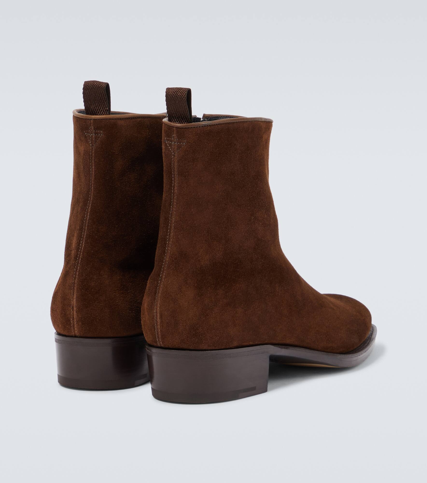 Freddi suede ankle boots - 6