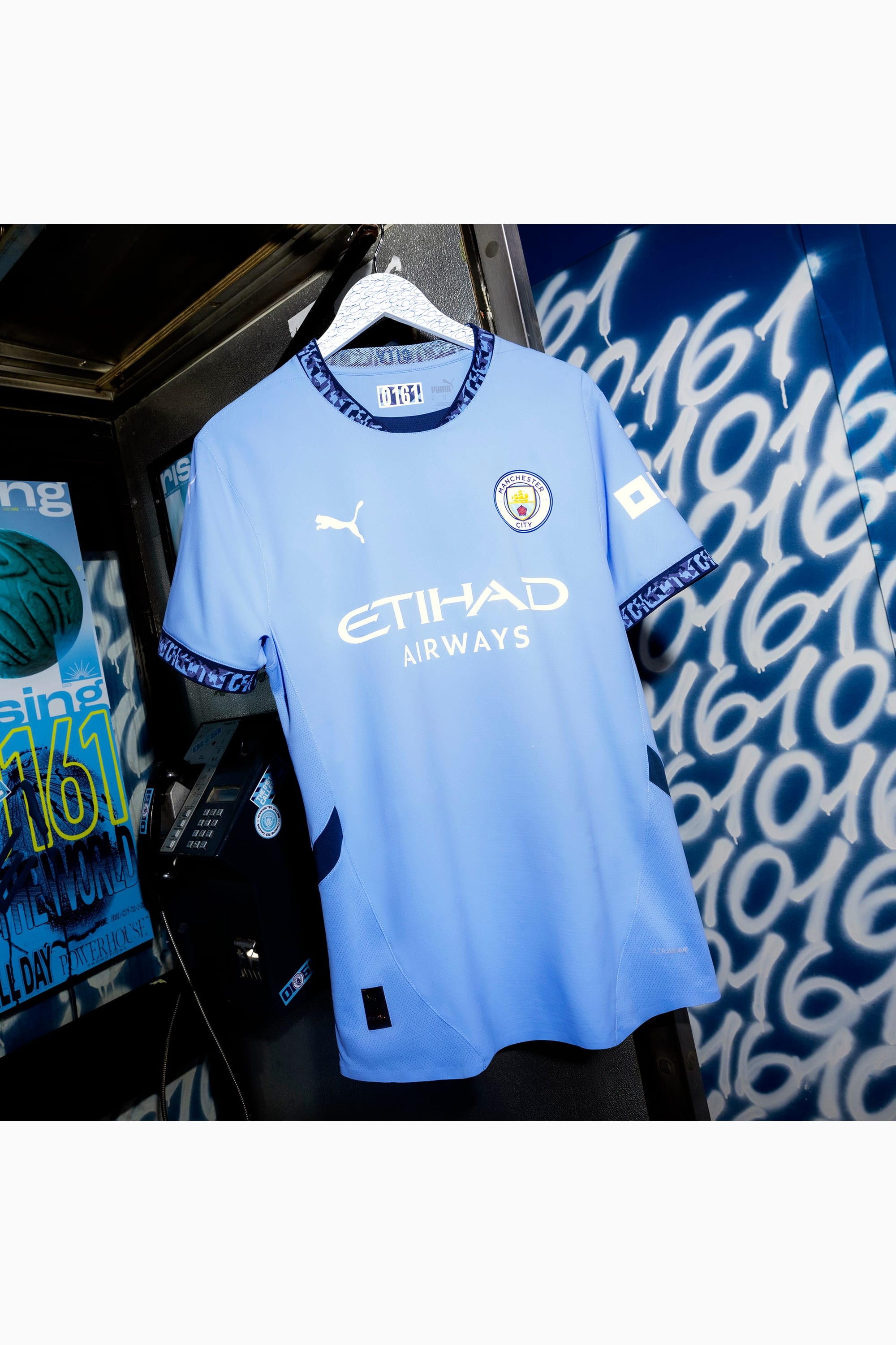 Manchester City 24/25 Men's Replica Home Soccer Jersey - 8