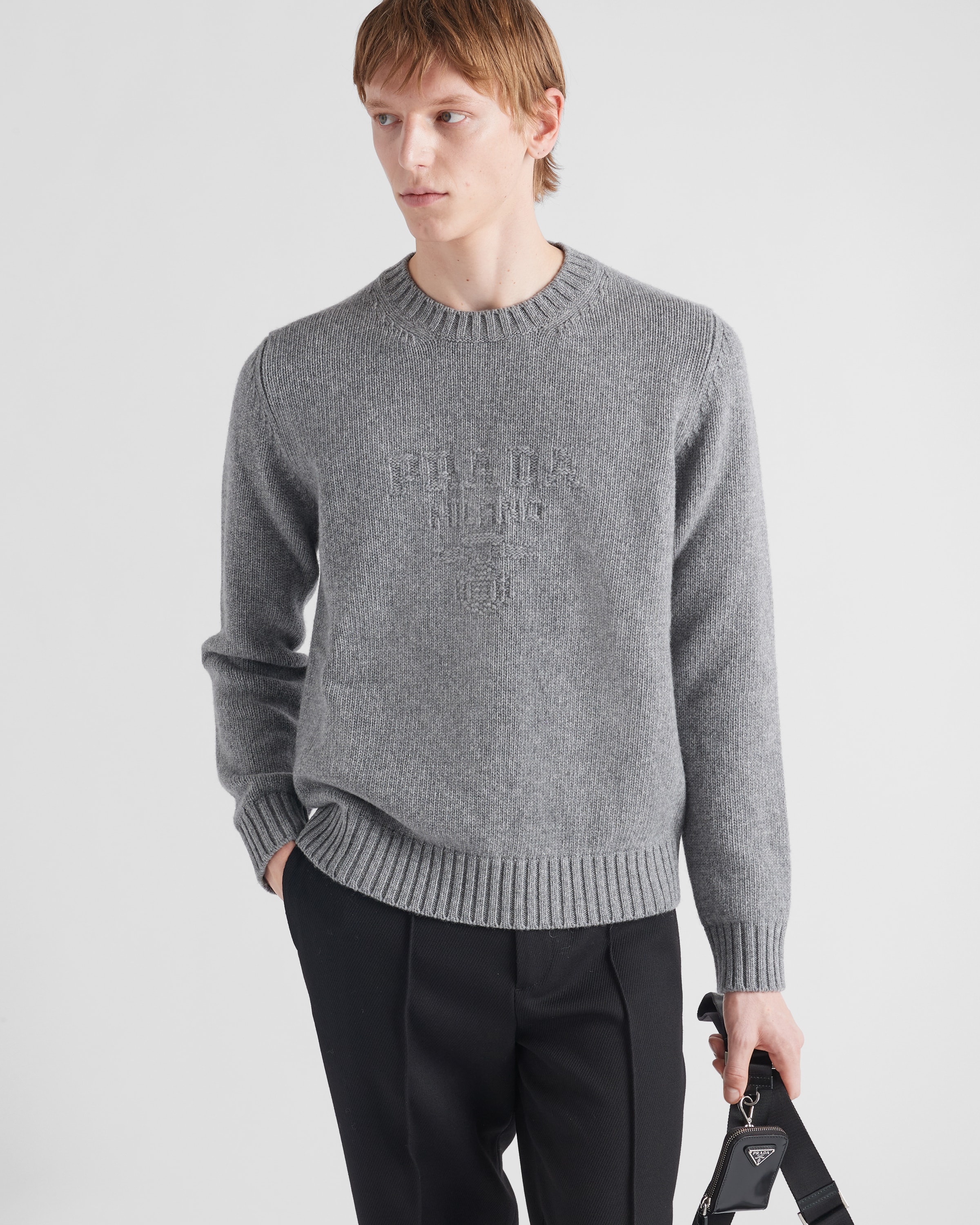 Wool and cashmere crew-neck sweater - 4