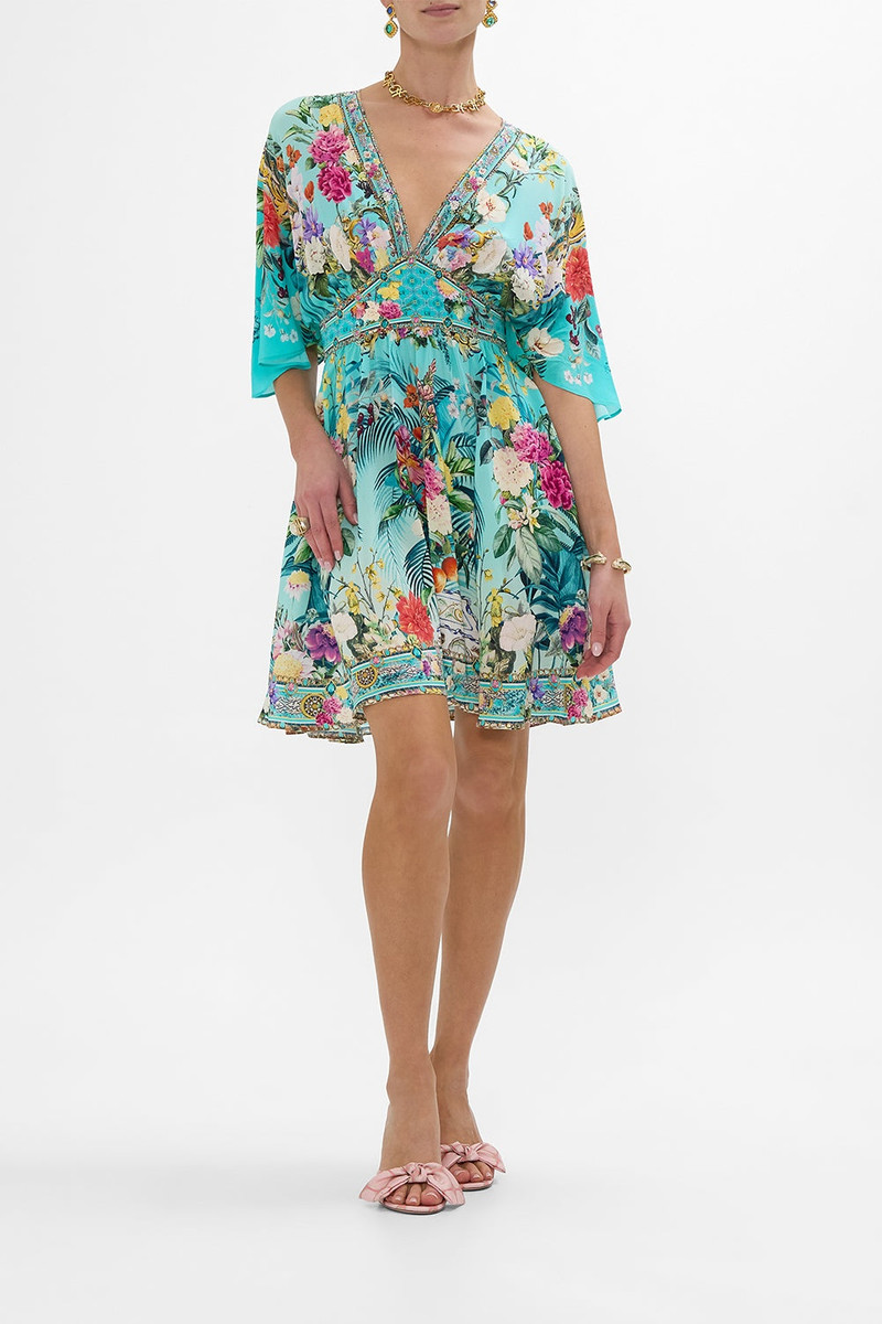 CAMILLA SHORT WAISTED DRESS outlook