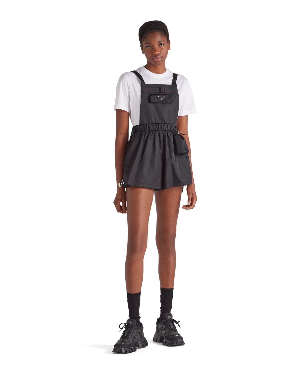 Re-Nylon short overalls - 2