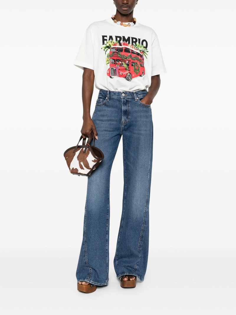 Farm Rio Bus-graphic T-shirt 5