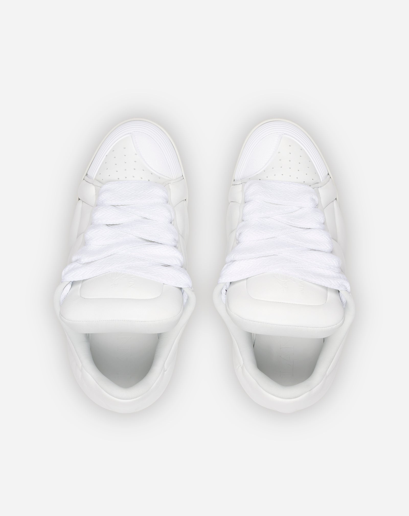LEATHER CURB XL SNEAKERS - 5