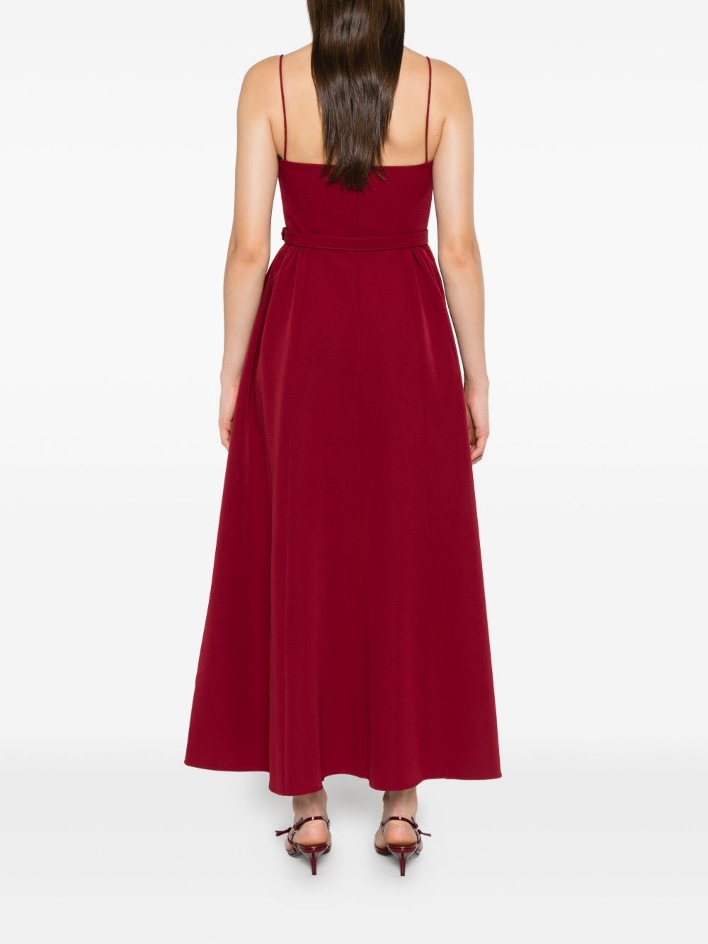 belted maxi dress - 4