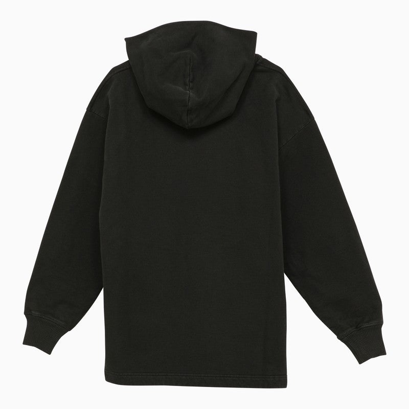 Acne Studios Black Cotton Sweatshirt With Logo Women - 2