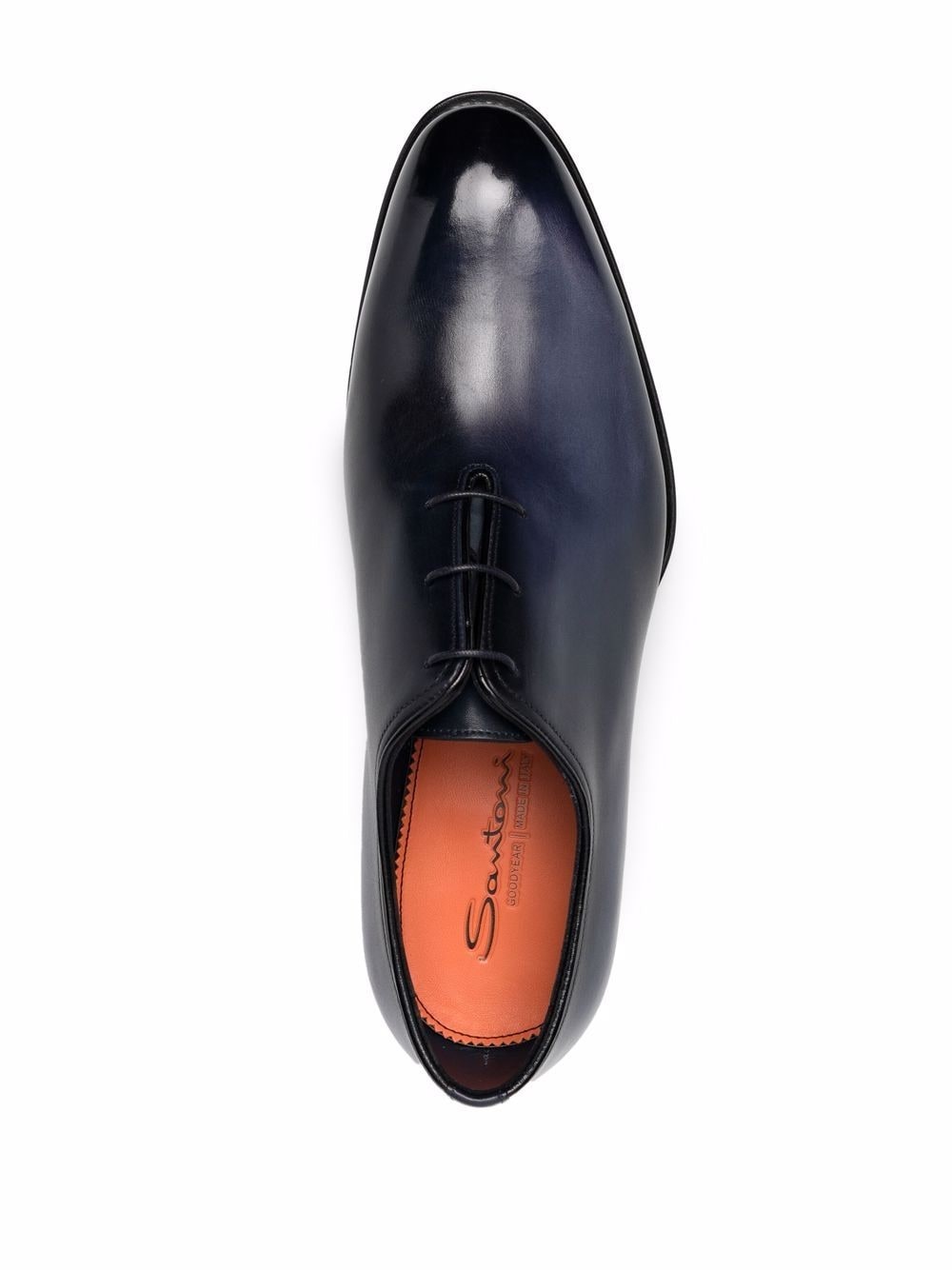lace-up leather Derby shoes - 4