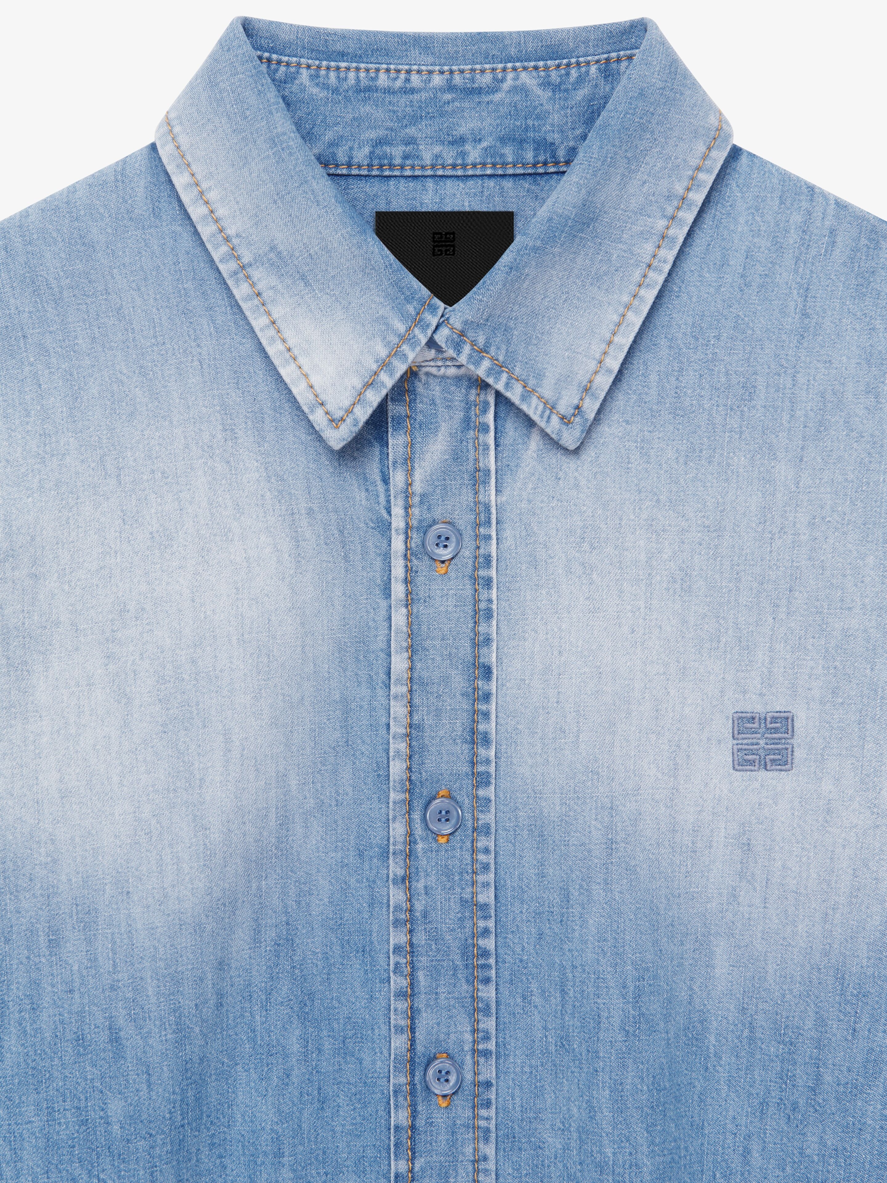 SHIRT IN DENIM - 5