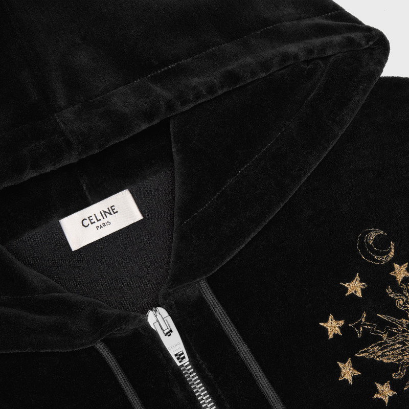 tracksuit jacket IN velvet jersey 3