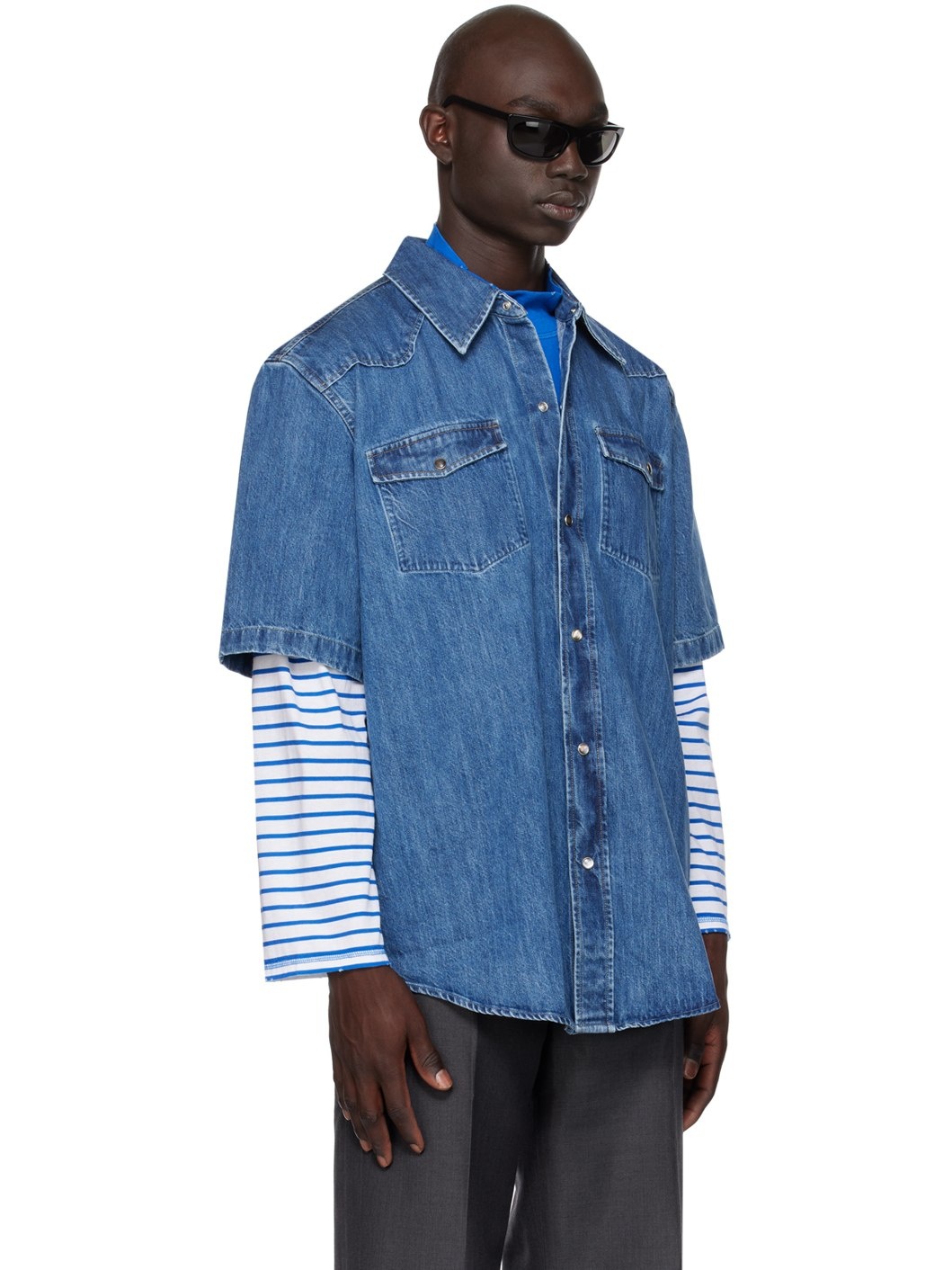 Blue Frontier Denim Shirt - 2