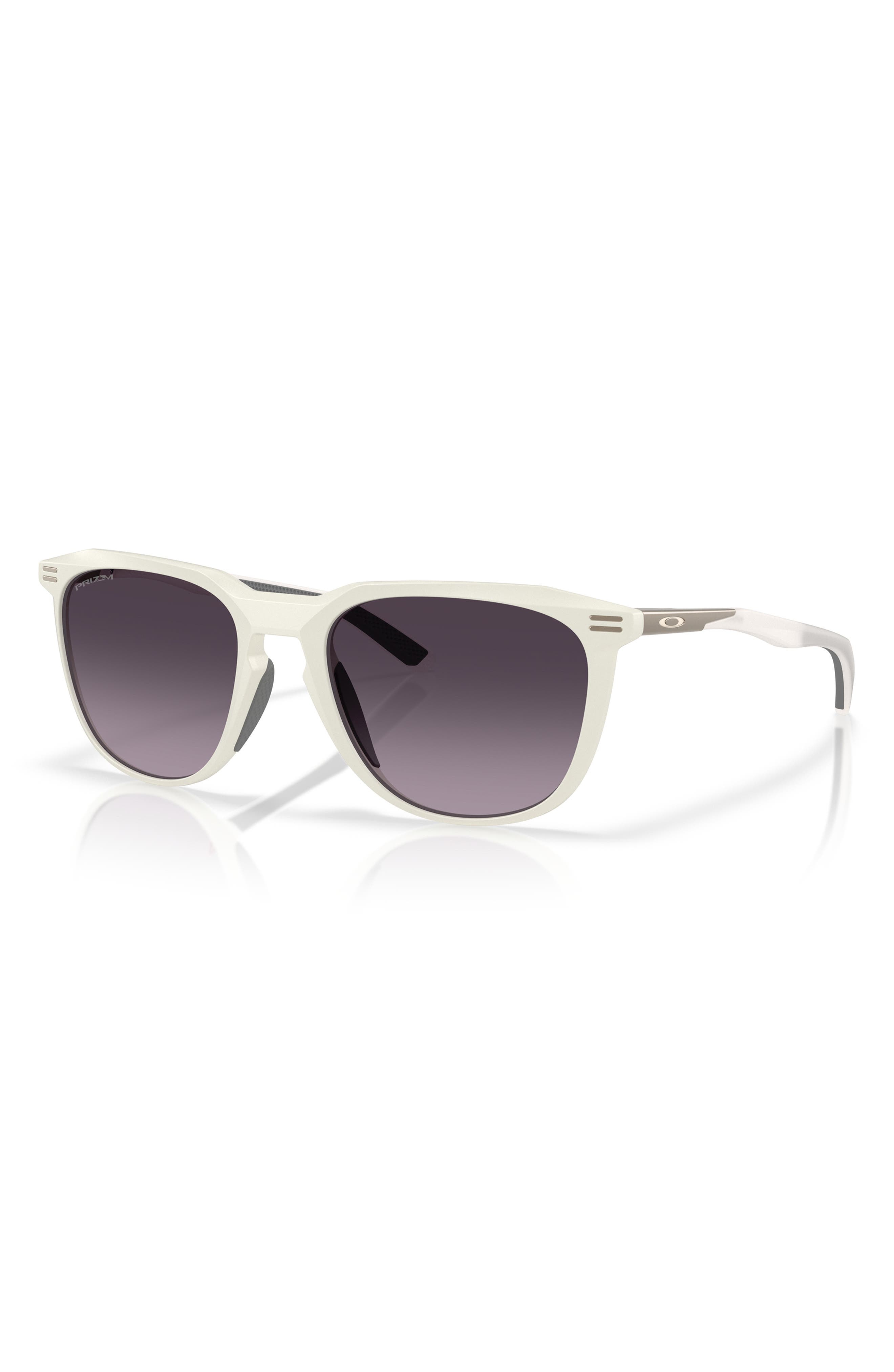 Oakley Thurso 54mm Prizm™ Gradient Round Sunglasses in Matte Mist /Grey at Nordstrom - 2