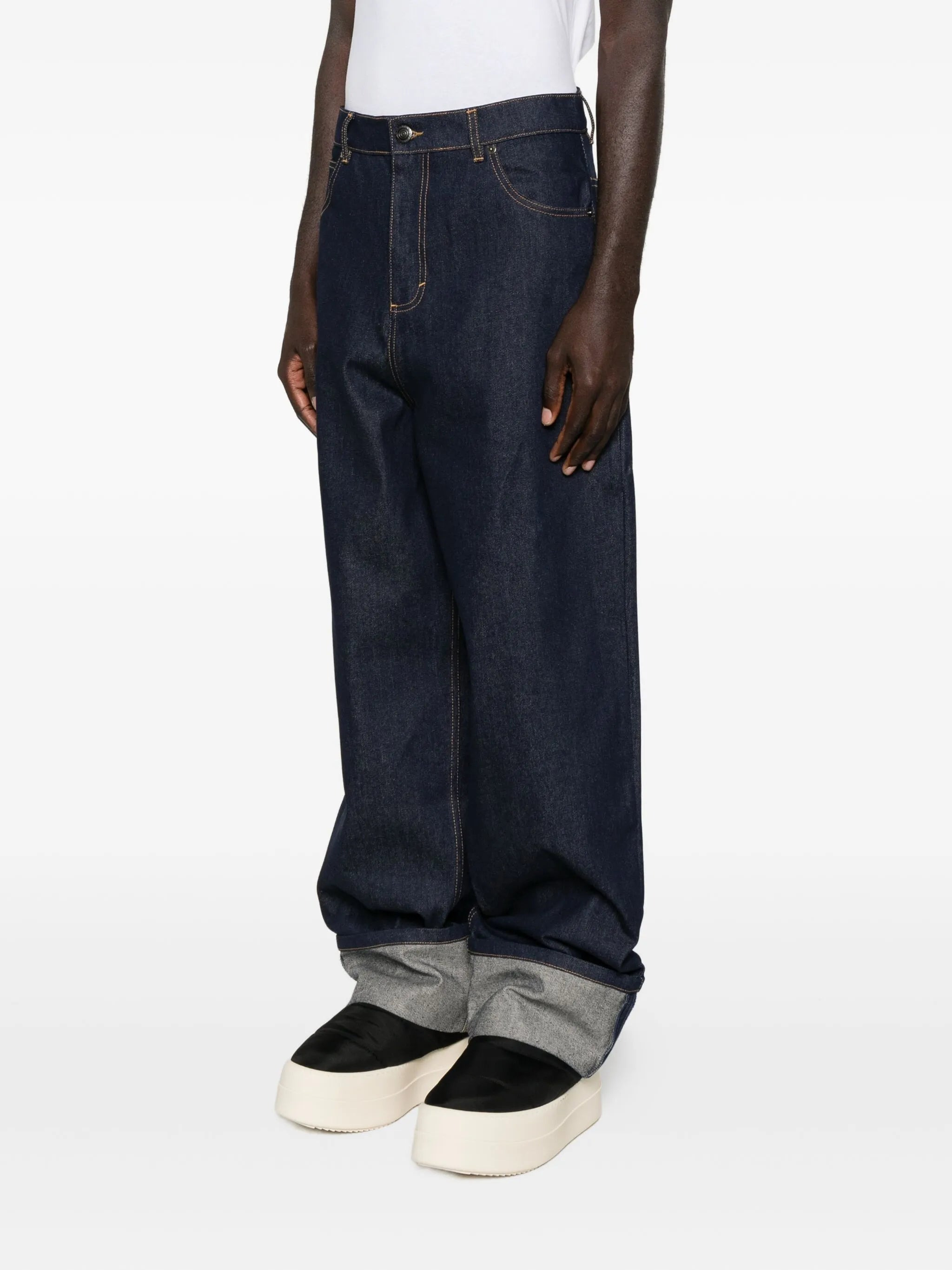 Charles Jeffrey Loverboy Cuffed Jeans - 4