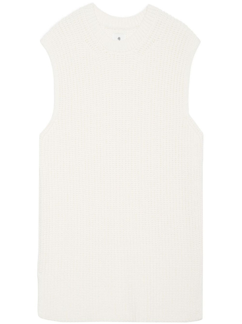 Olivier cable-knit vest 1