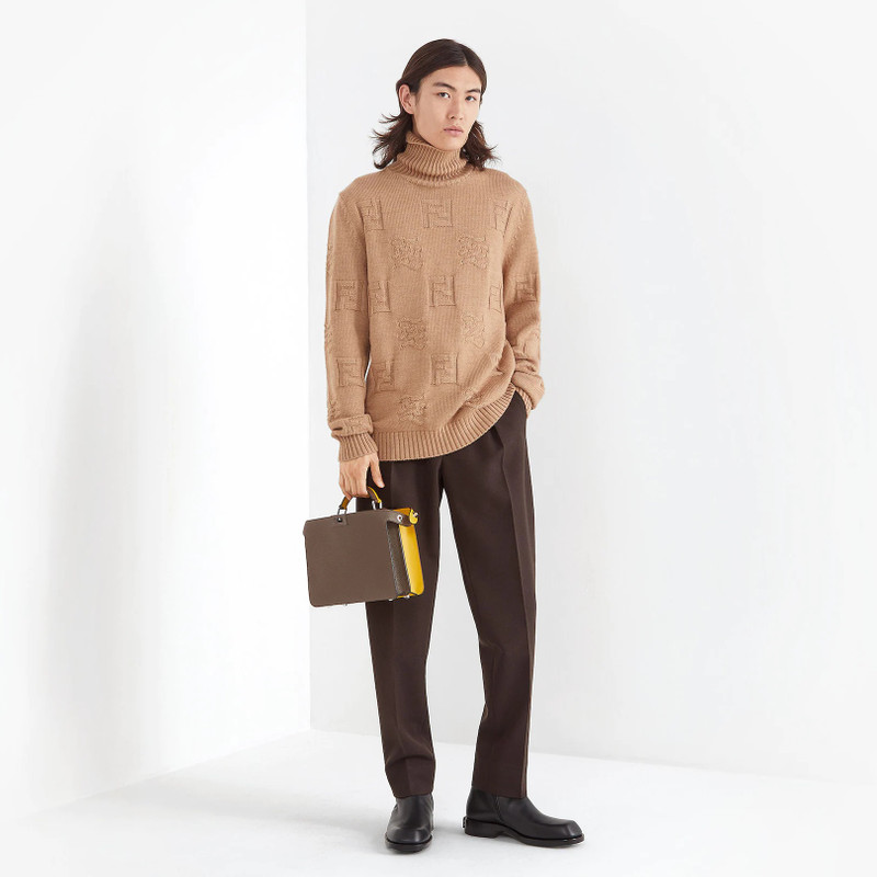 FENDI Brown wool sweater outlook
