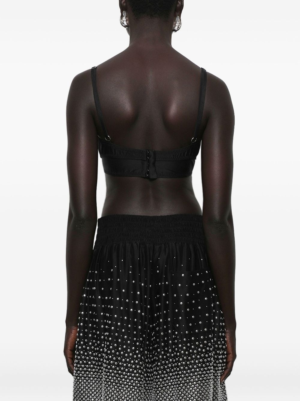 bow-embellished tank top - 5