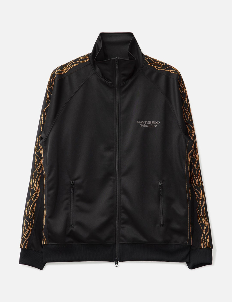 MASTERMIND WORLD X SUBCULTURE TRACK JACKET FLAME 1