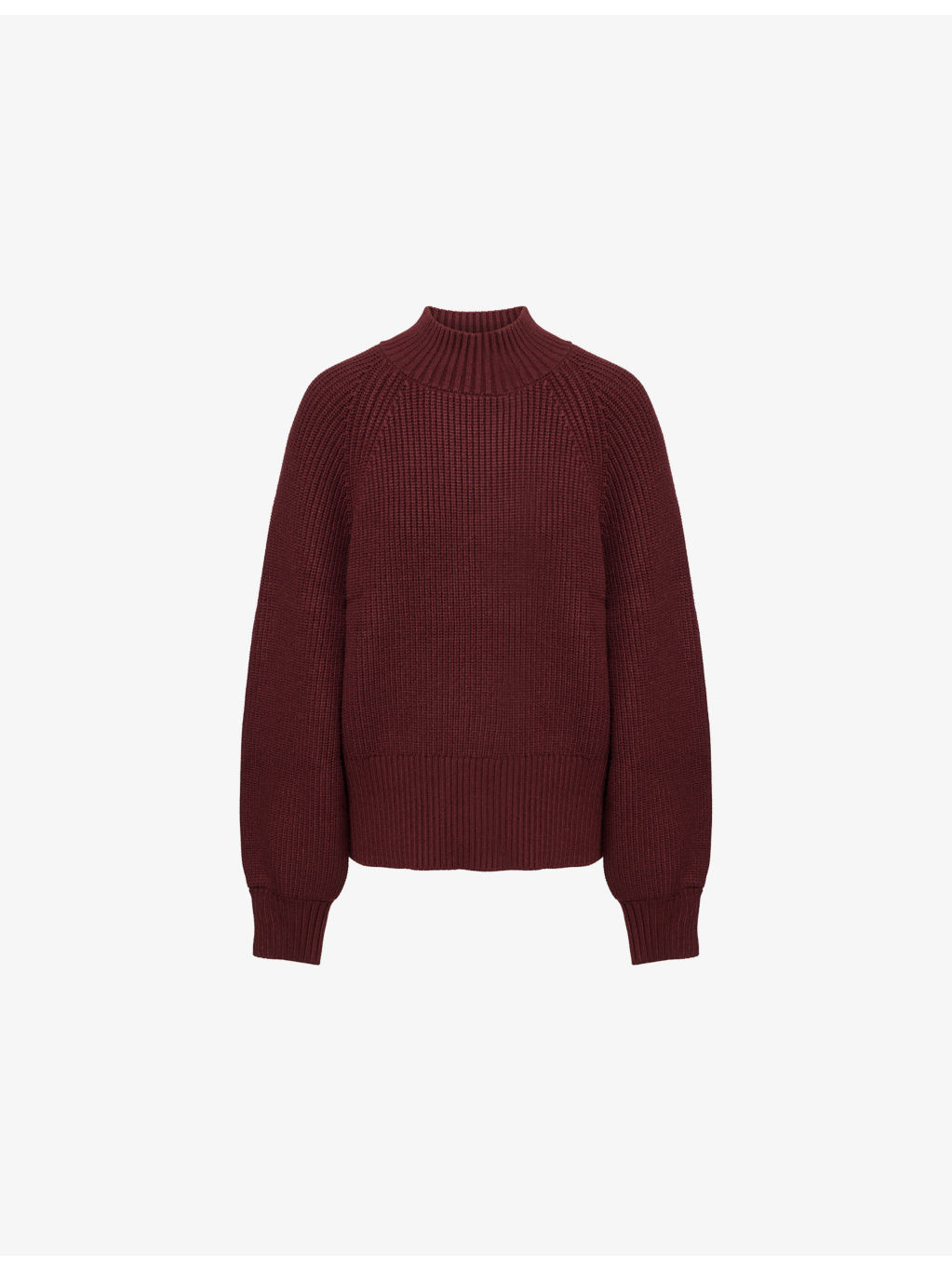 Martina High-Neck Knitted Jumper - 1