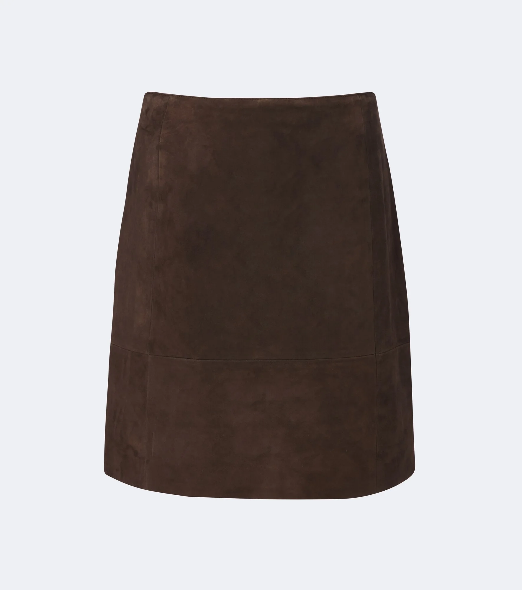 Suede miniskirt - 1