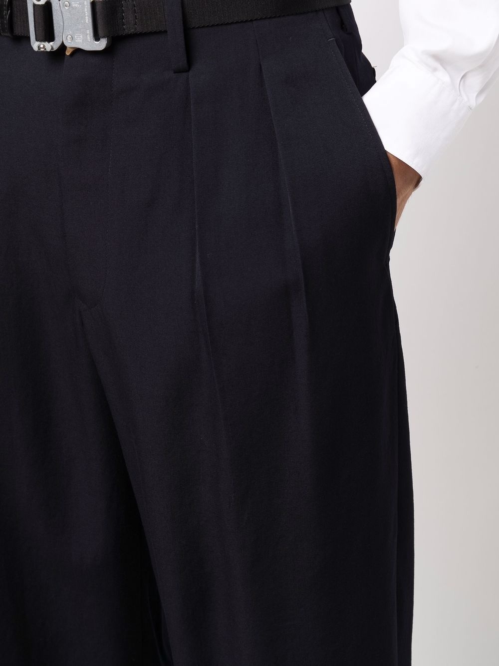 oversize tapered trousers - 5