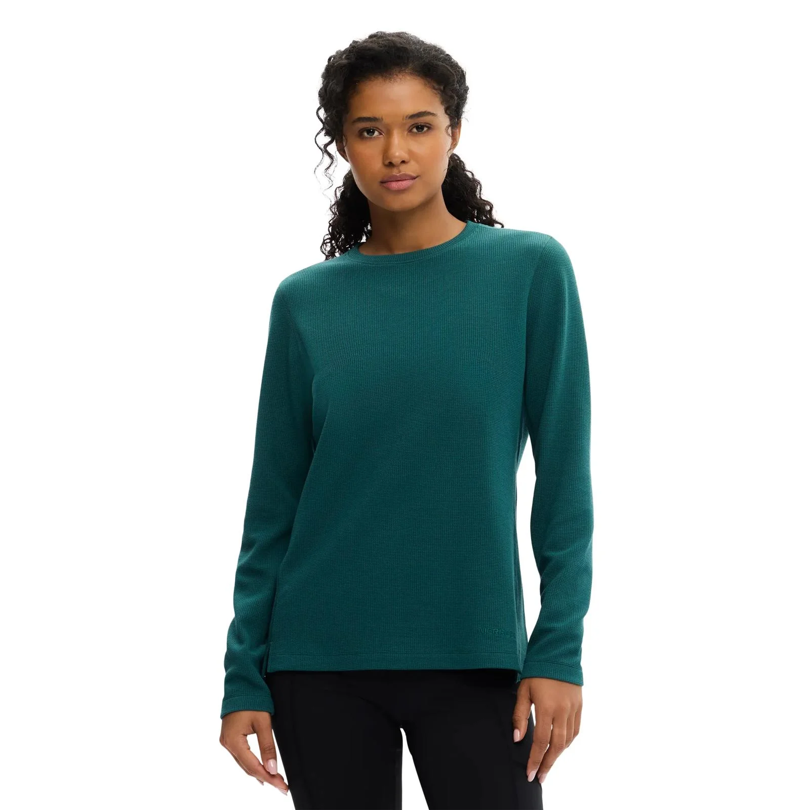 Women's Peakshadow Long Sleeve Waffle Tee - 1