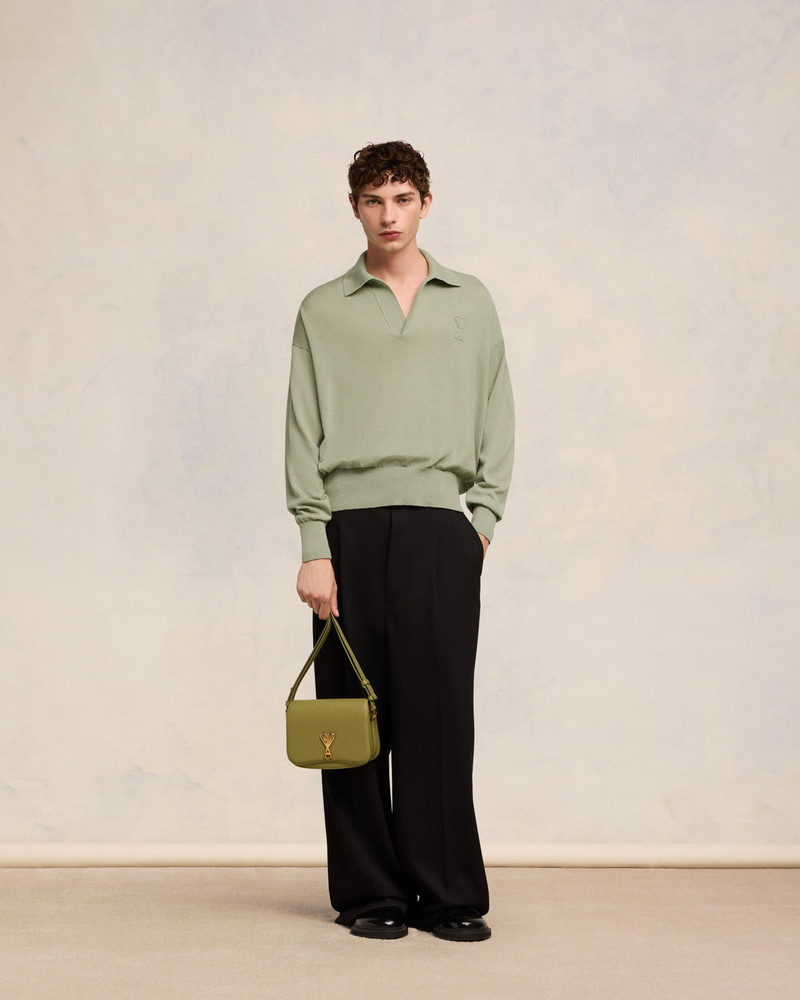 AMI Paris AMI DE COEUR EMBROIDERY POLO outlook