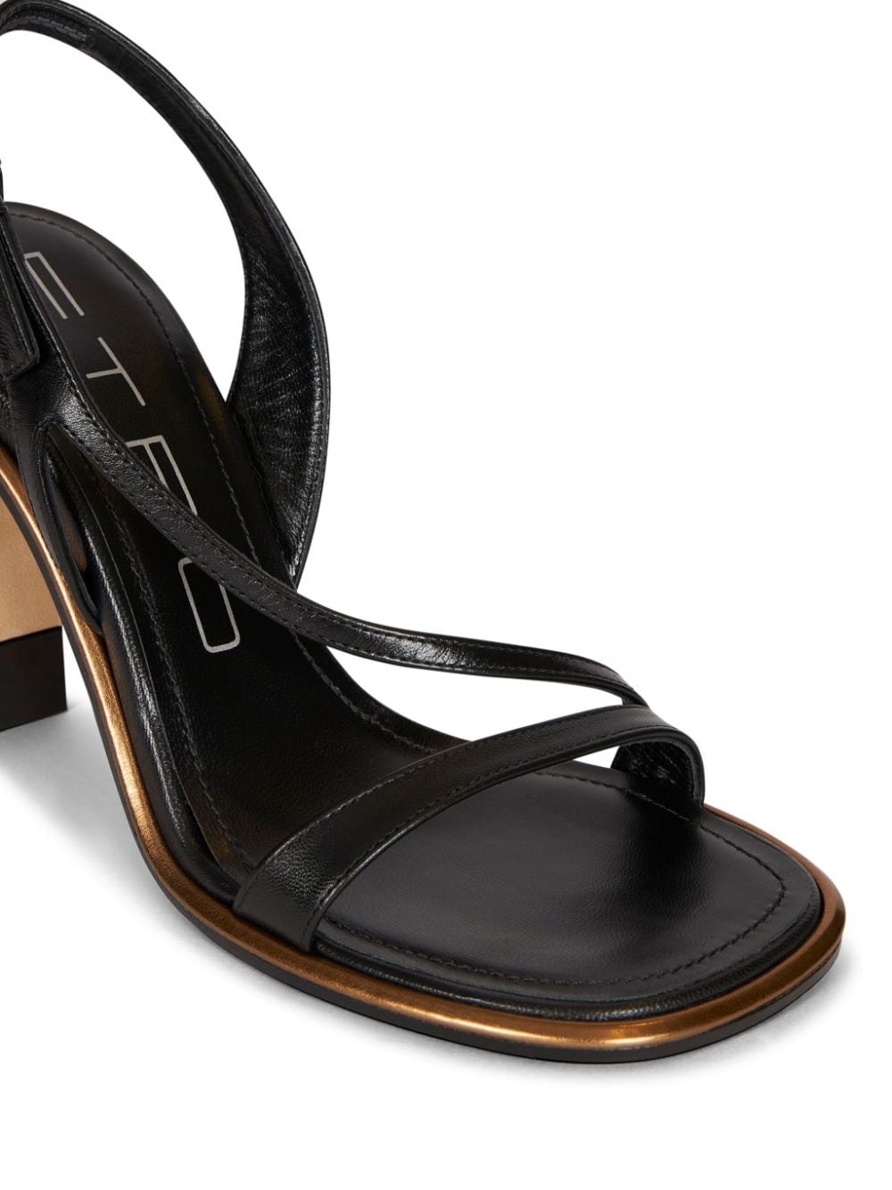 strappy leather sandals - 3