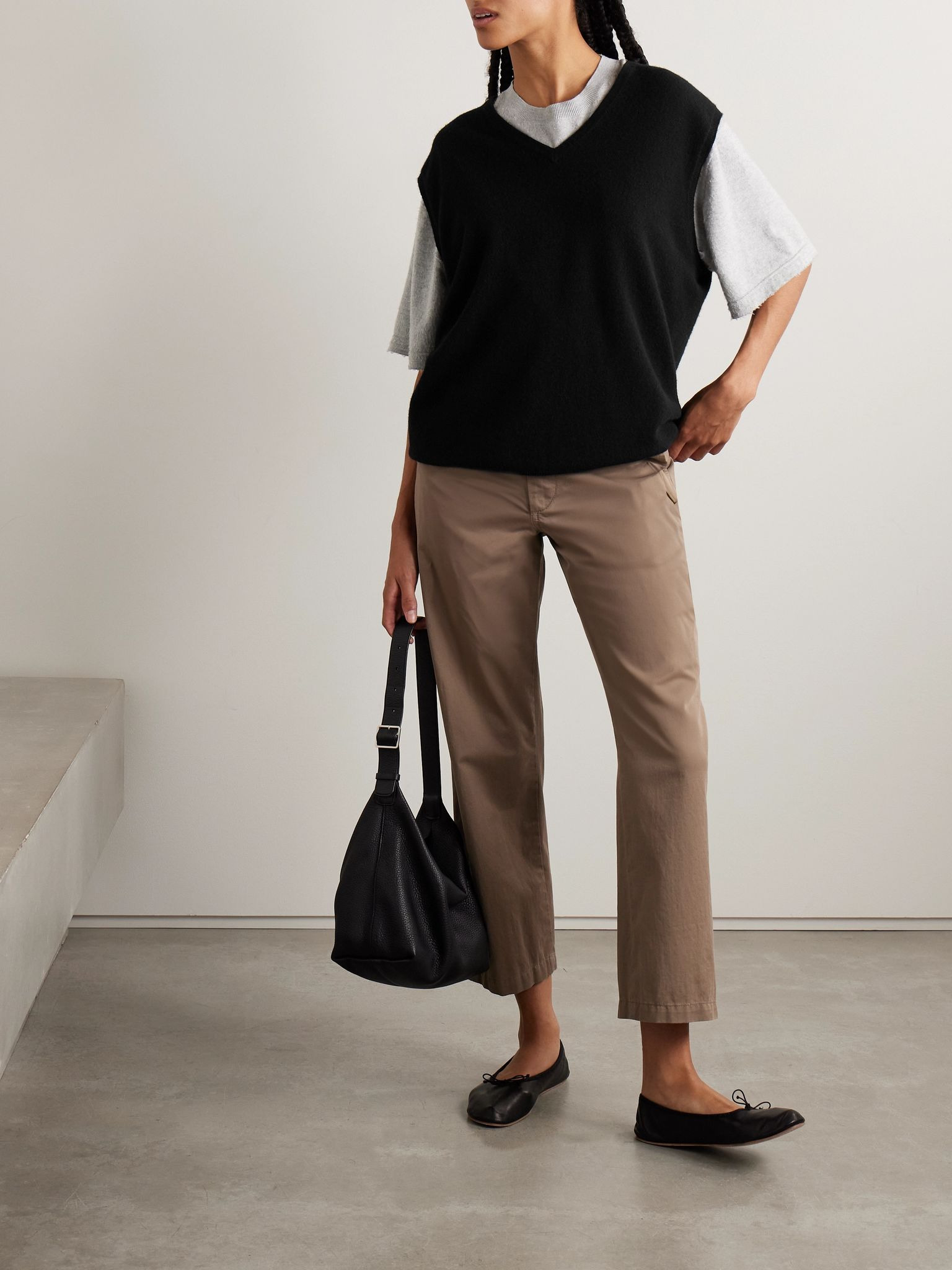 Kossy cashmere vest Black - 2