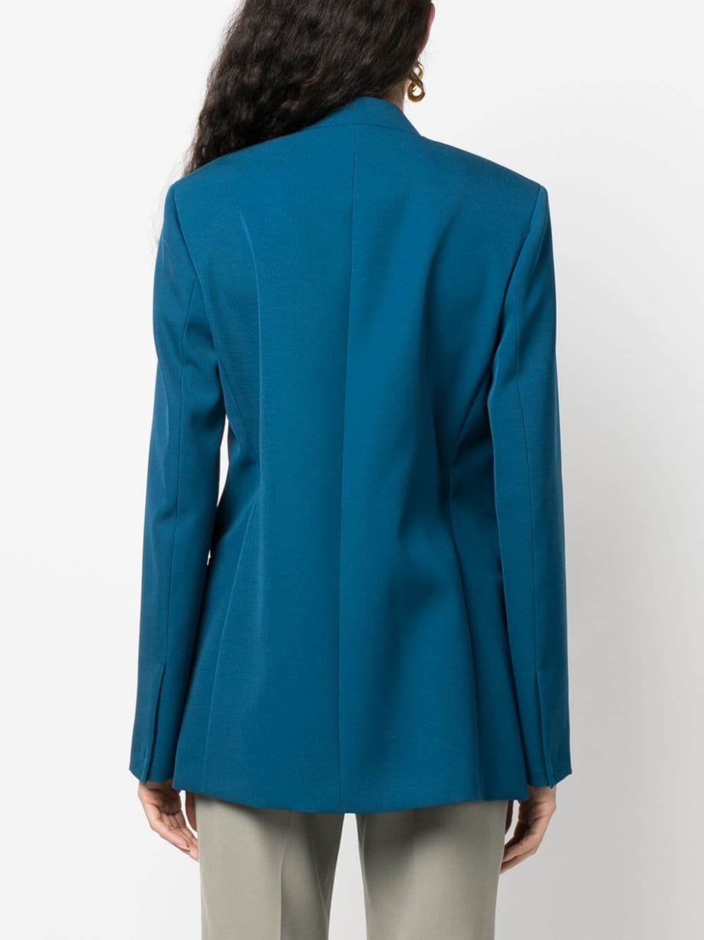 Jil Sander tailored belted single-breasted blazer | REVERSIBLE