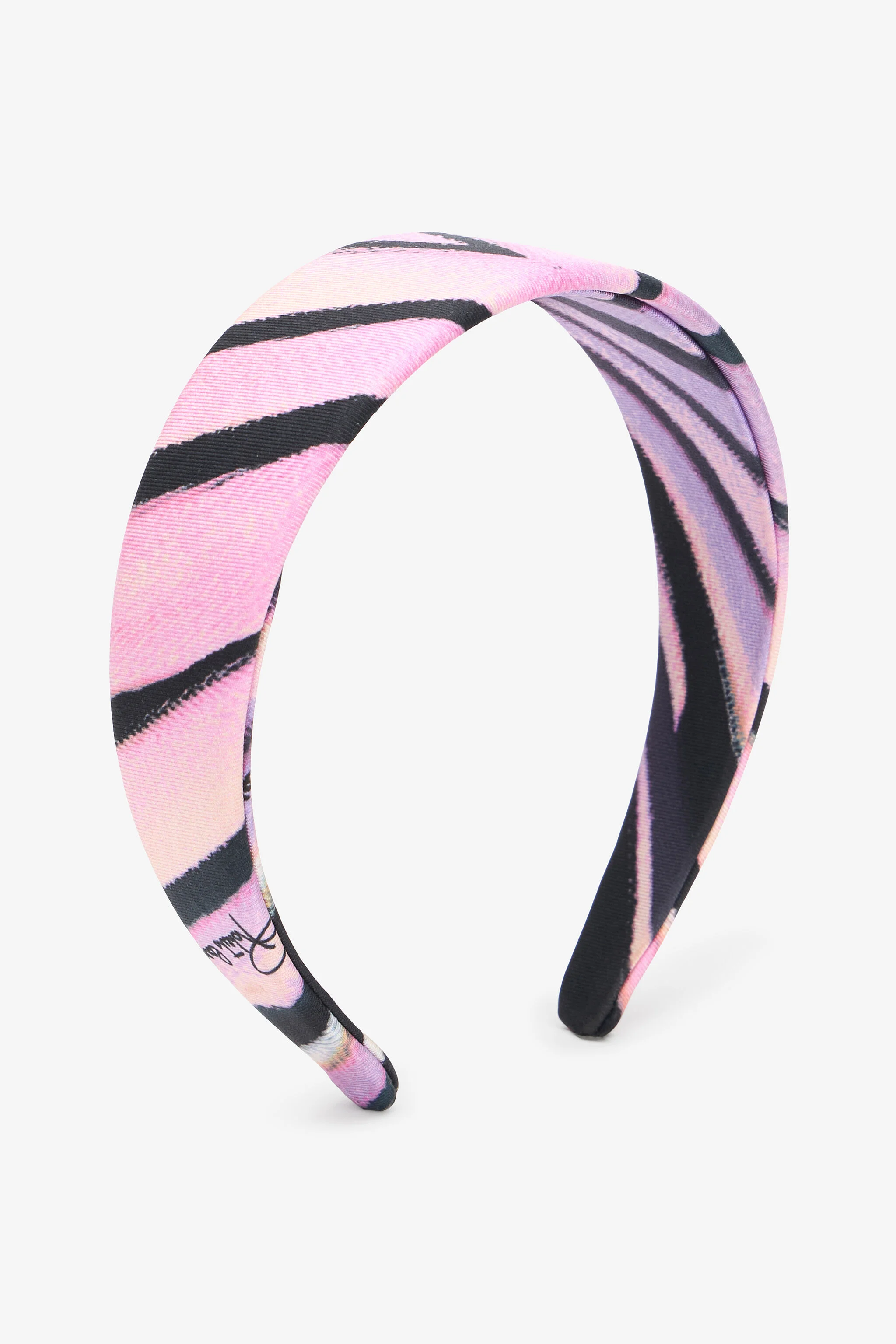 Ray Of Paradise Print Silk Headband - 1