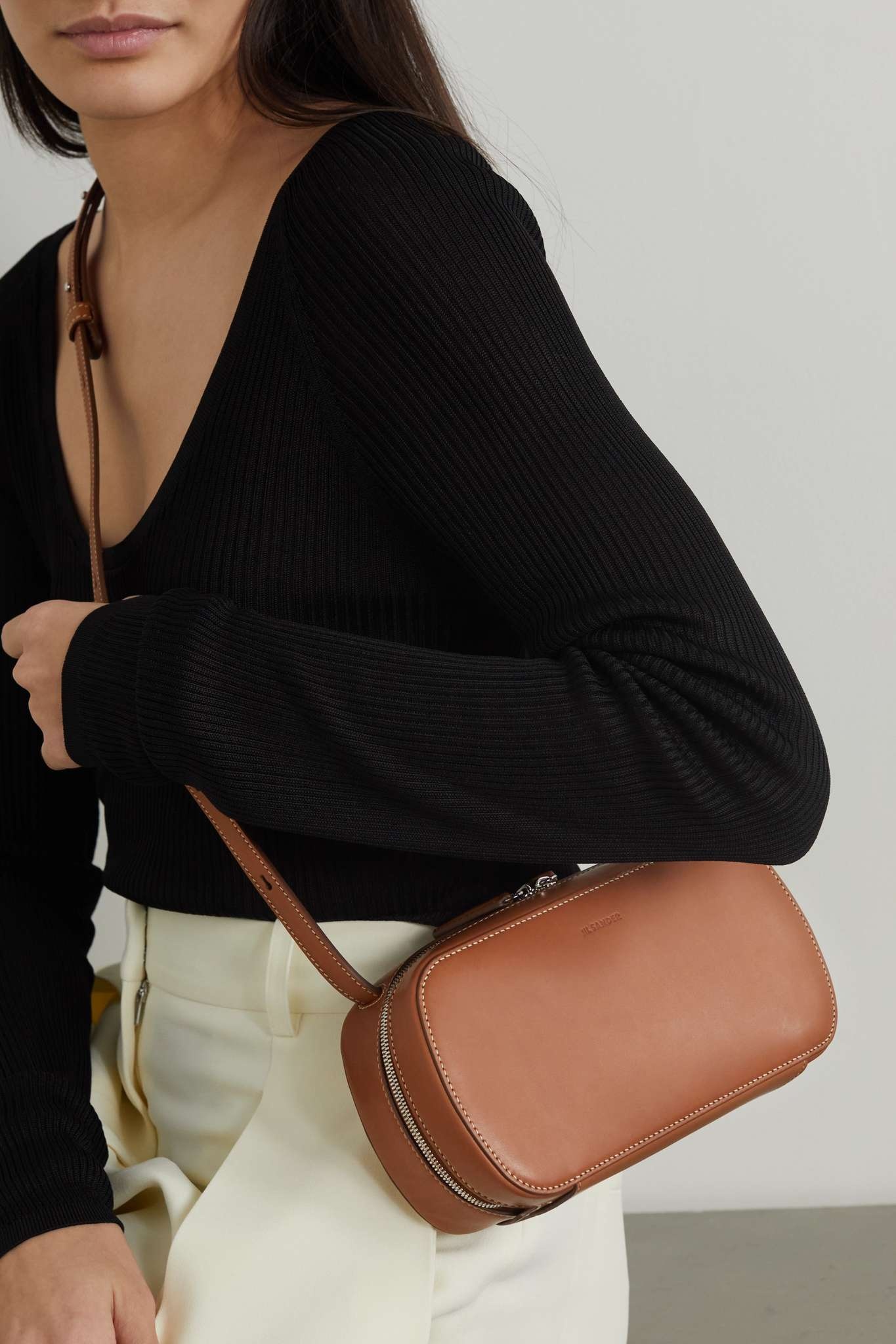 Small leather shoulder bag - 2