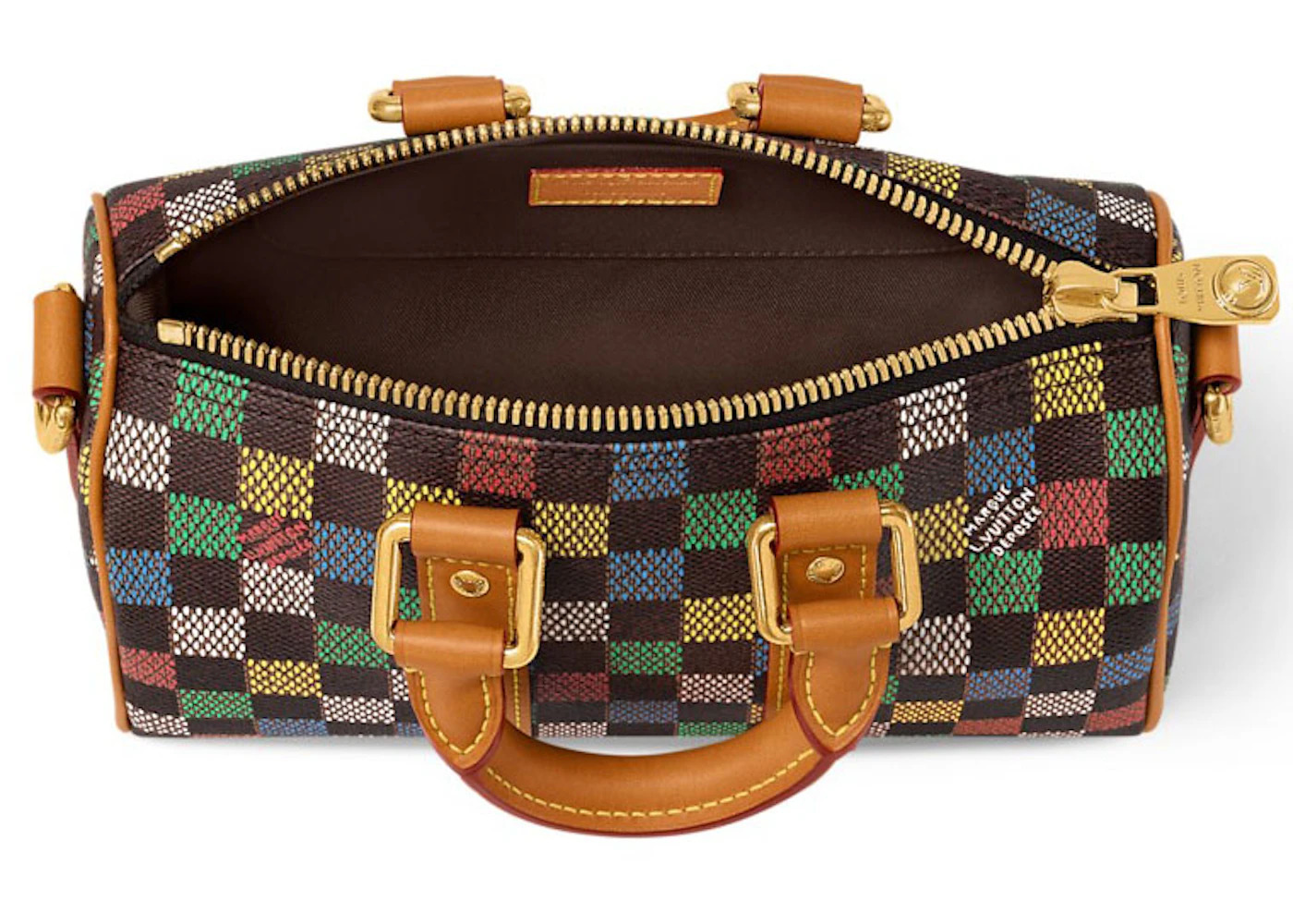 Louis Vuitton Keepall Bandouliere 25 LV Vers Damier Ebene Multicolor - 3