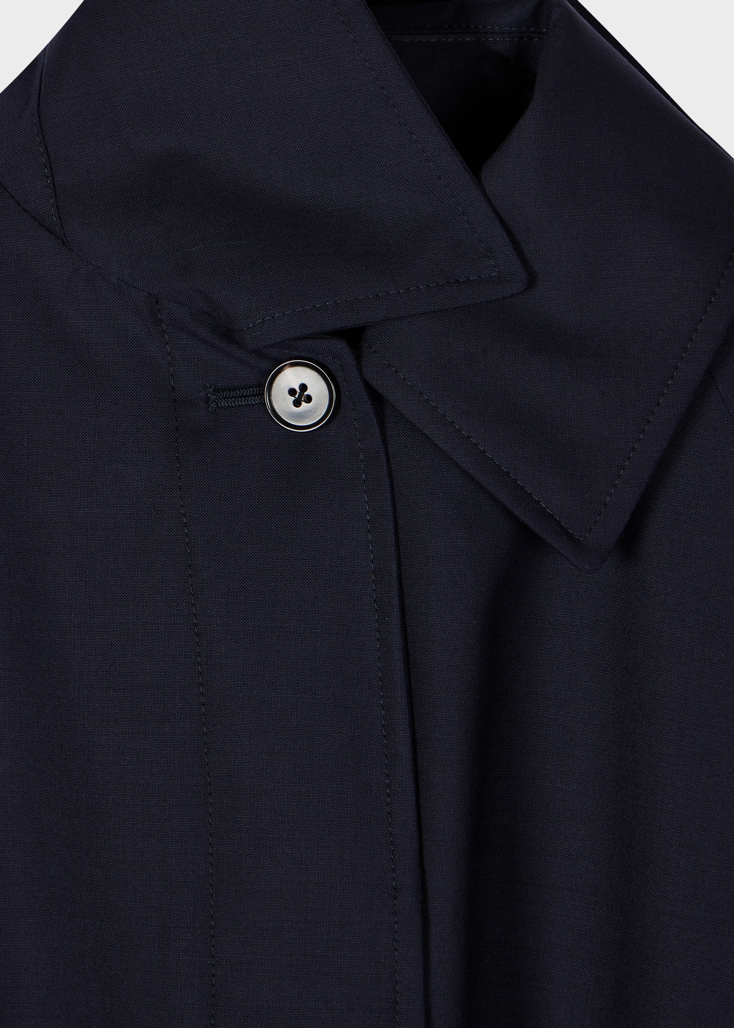 'Storm System' Wool Mac With Detachable Liner - 2