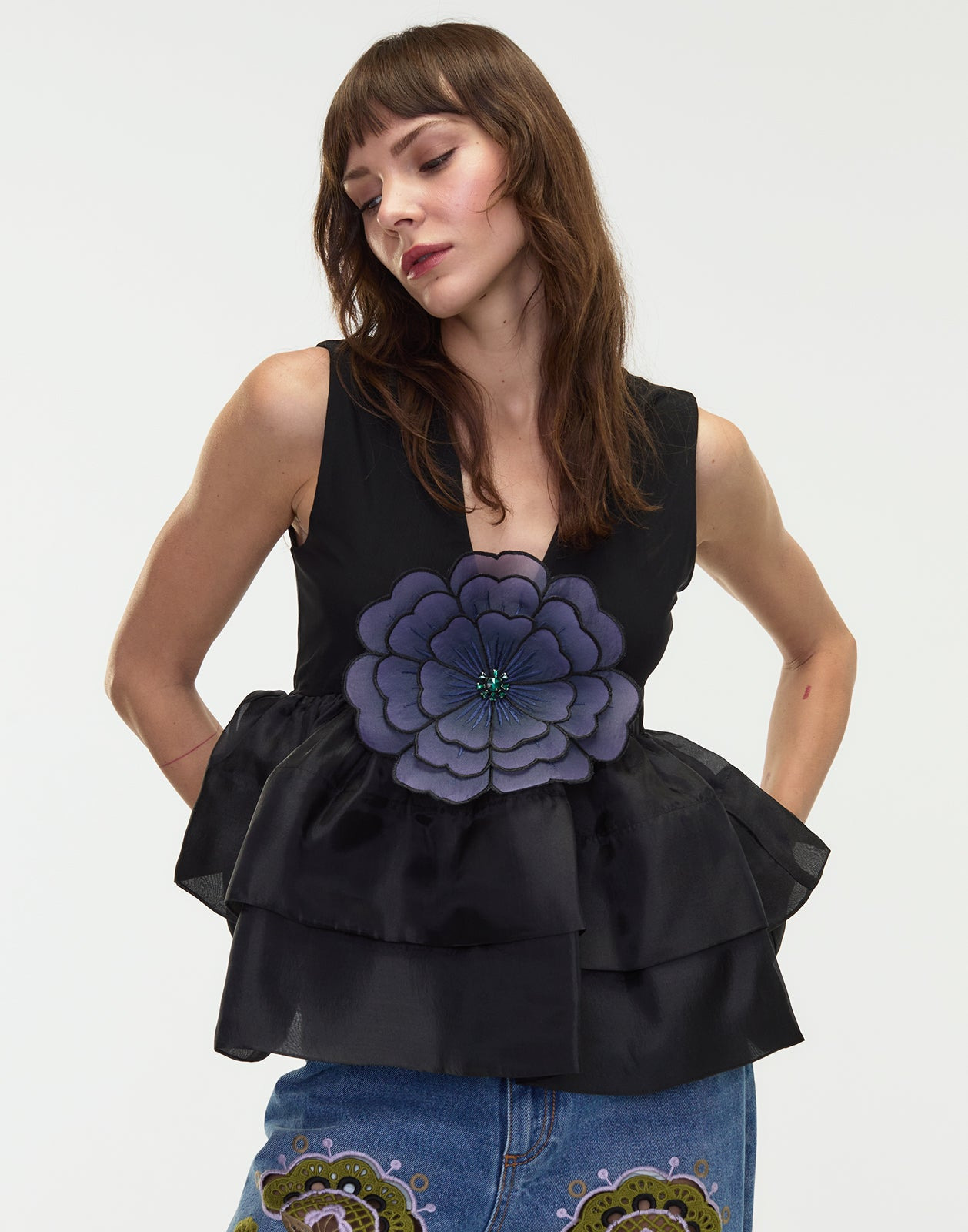Daphne Organza Top - 3